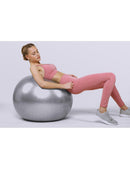 Leggings deportivos push up de mujer de color rosa