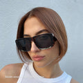 Delu Black Orange Solbriller