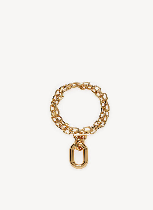 Paco Rabanne - Collier À Pendentif Xl Link - Gold - Femme