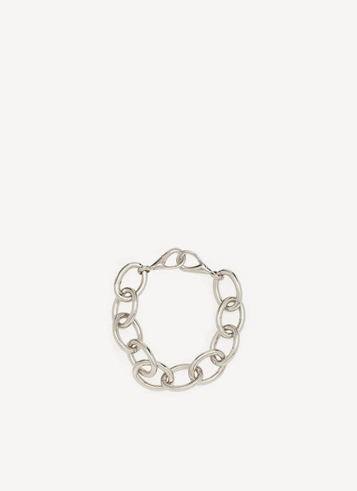 Max Mara - Collier Chaine Lord - Silver - Femme