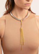 Aris Geldis - Collier Choker - Or Argent - Femme