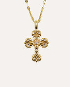 Collier Croix Gothic