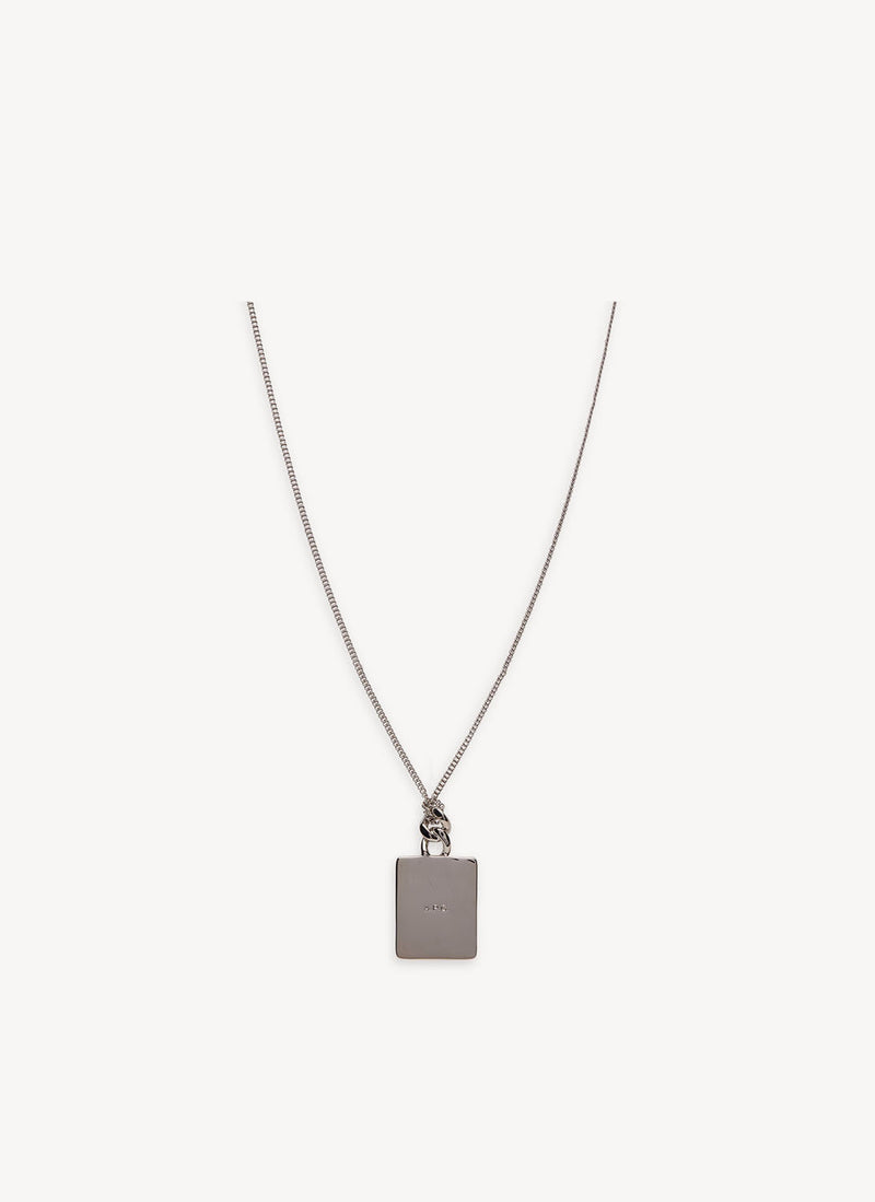 A.P.C. - Collier Darwin - Silver - Homme