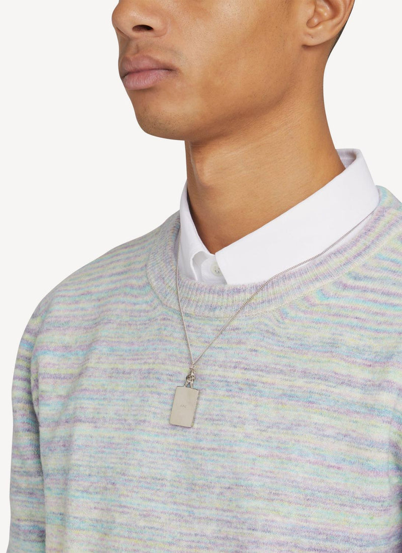 A.P.C. - Collier Darwin - Silver - Homme