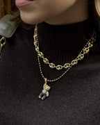 Collier Grain De Café Or