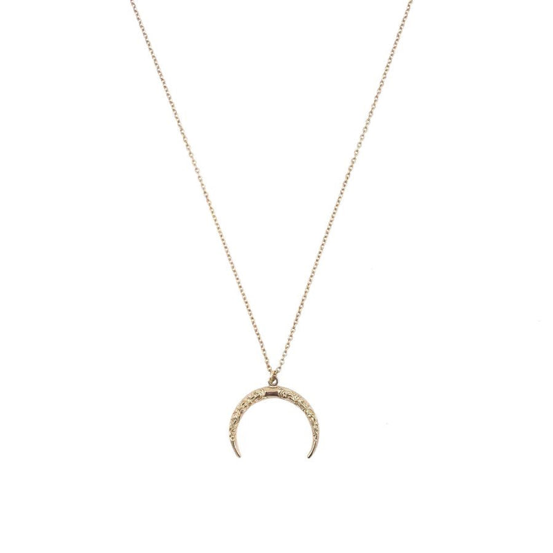 Collier Half Moon 2 - Doré