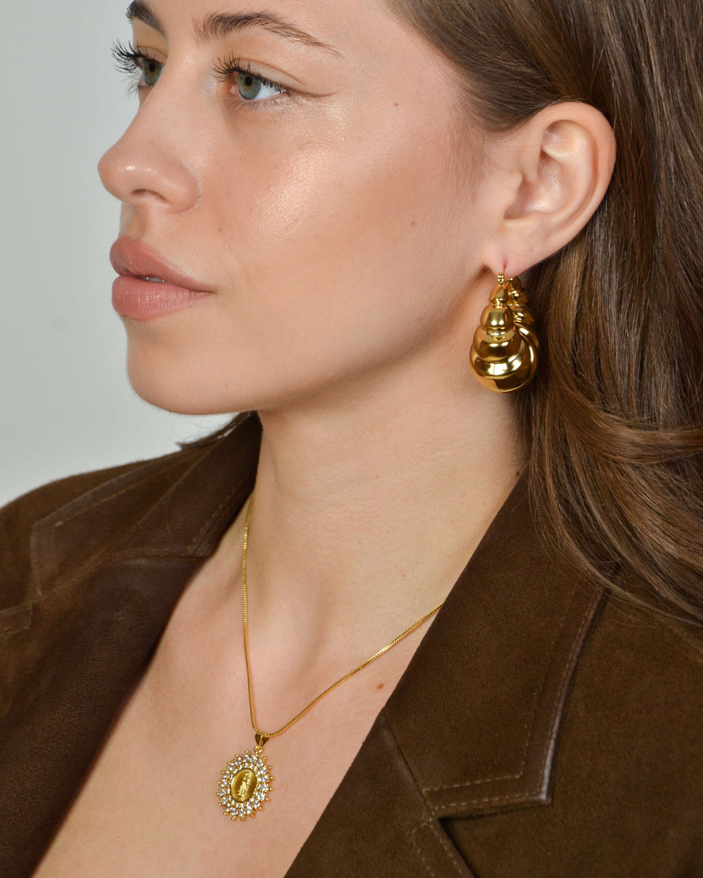 Boucles D'Oreilles Croissant