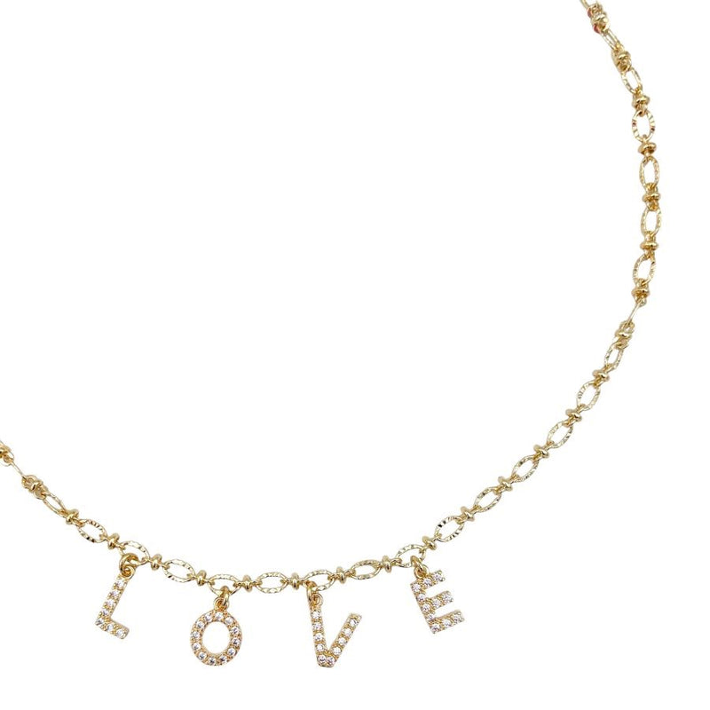 Collier L♡Ve - Doré