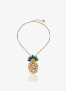 Anton Heunis - Pineapple Necklace - Green,Gold - Woman