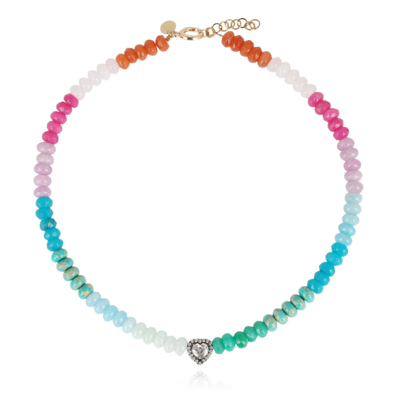 Collier Polka Rainbow