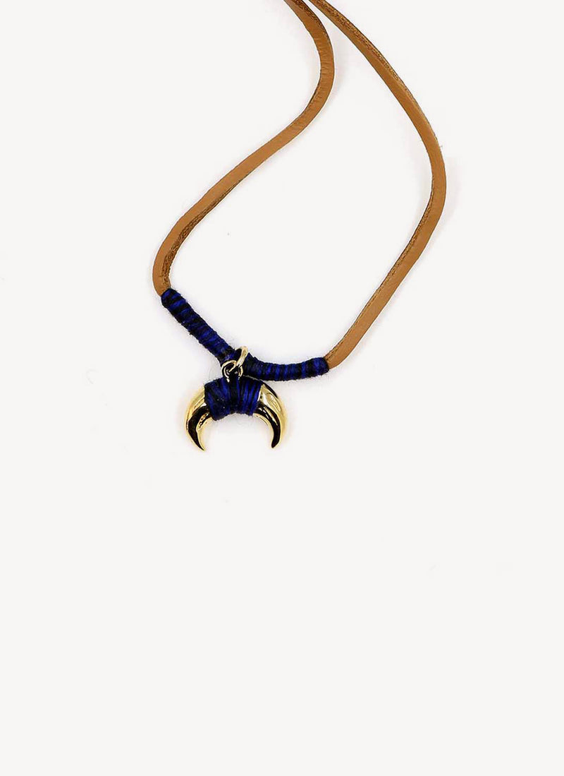 Aurelie Bidermann - Collier Takayama - Navy Black - Femme