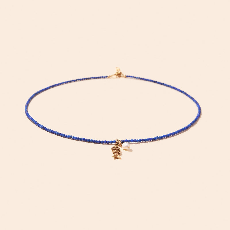Le Collier Pez Lapis Lazuli