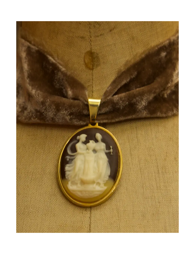 Choker Velours De Soie - Cabochon - 4 Modèles