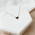 Collier Côme - Noir / Argent