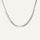 Collier femme pampyl acier inoxydable argenté