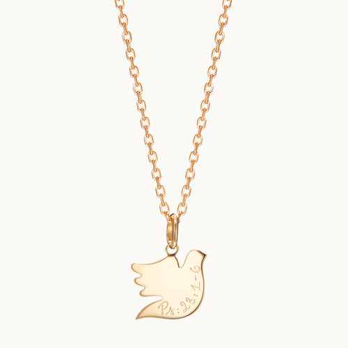 Collier Colombe Personnalisé