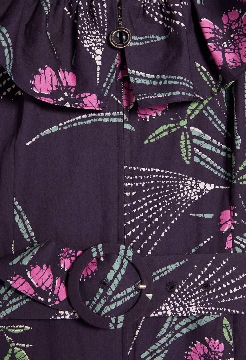 Claudie Pierlot - Combinaison Jasmine - Print Fonce
