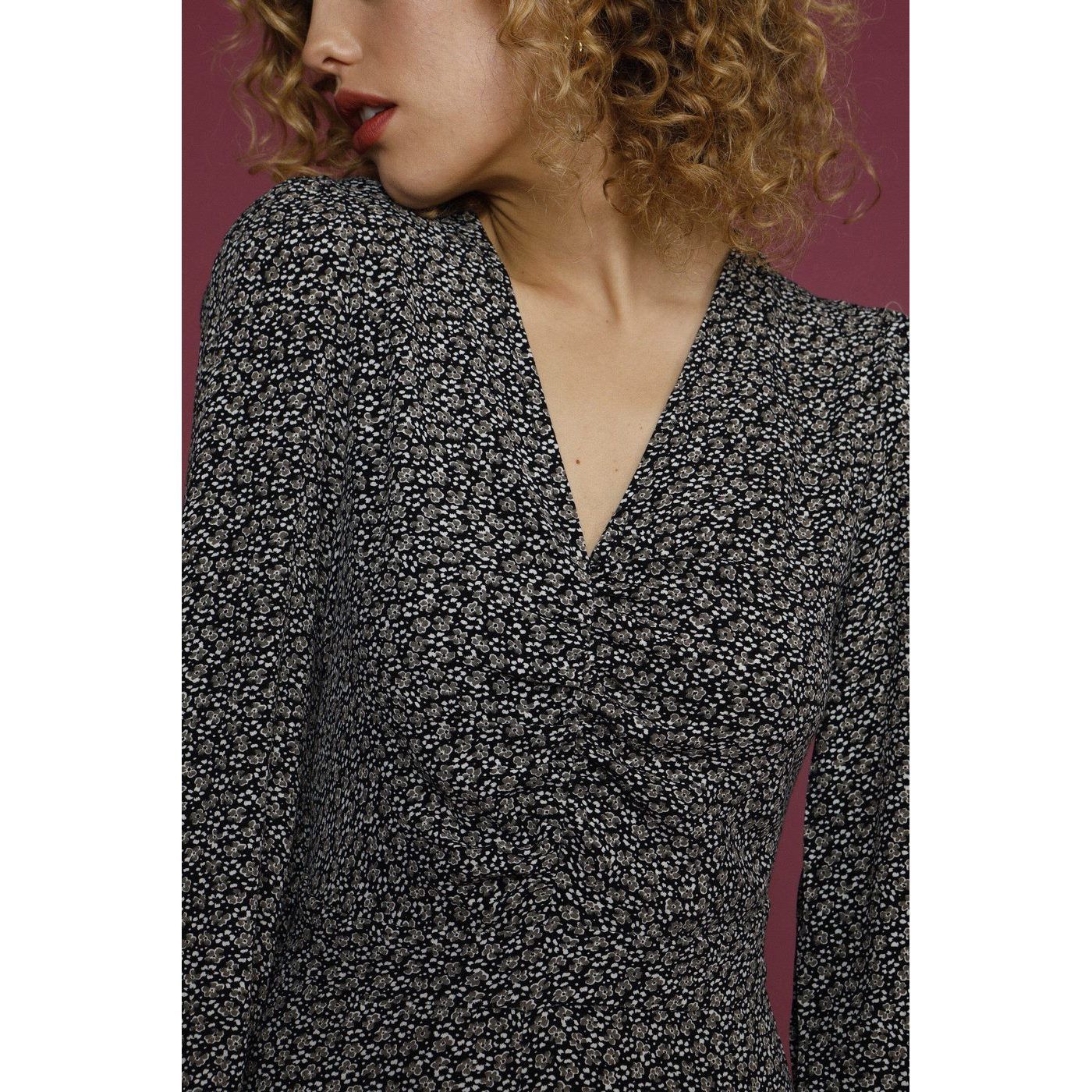 Mono Andrea - Negro Mini Fleurette