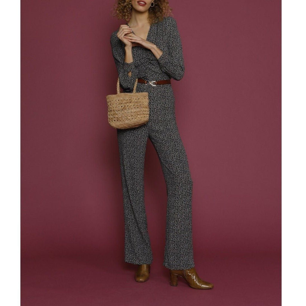 Mono Andrea - Negro Mini Fleurette