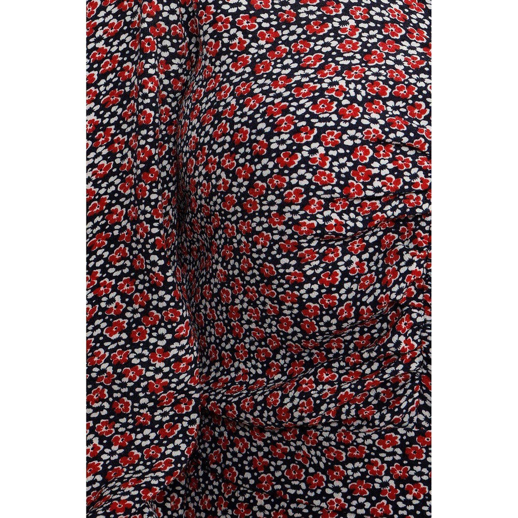 Andrea Jumpsuit - Red Mini Fleurette