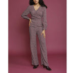 Andrea Jumpsuit - Red Mini Fleurette