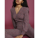 Combinaison Andrea - Rouge Mini Fleurette