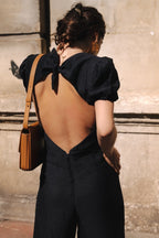 COLINE BLACK JUMPSUIT