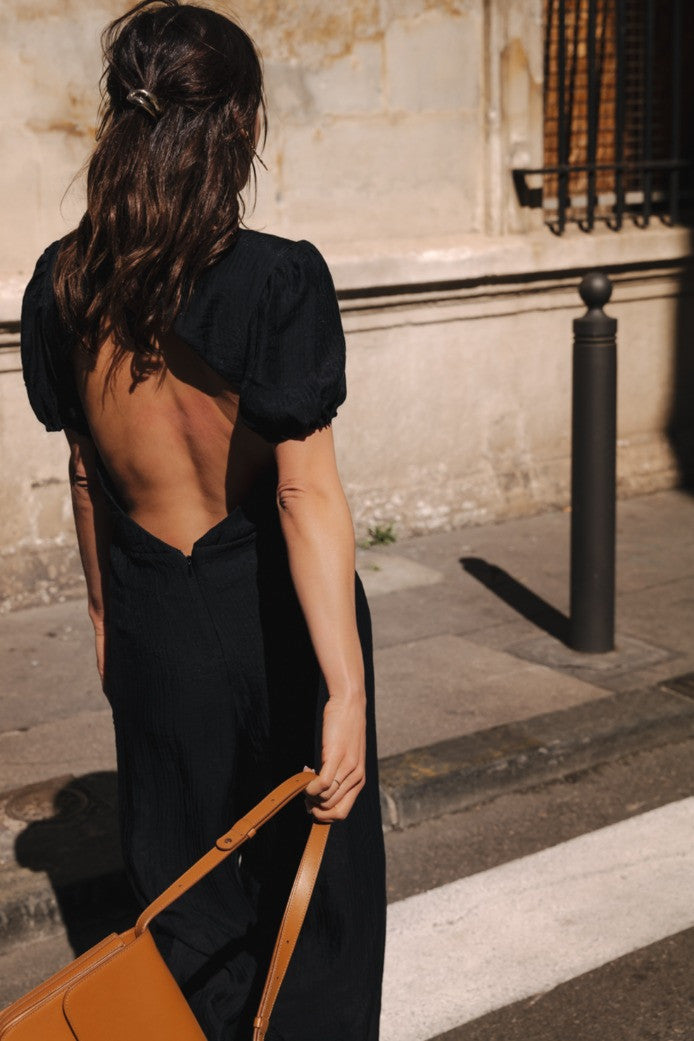 COLINE BLACK JUMPSUIT