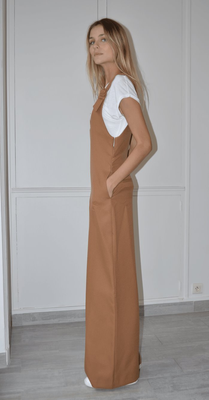 Paul & Joe Sister - Geraldyn Camel Jumpsuit - Women's