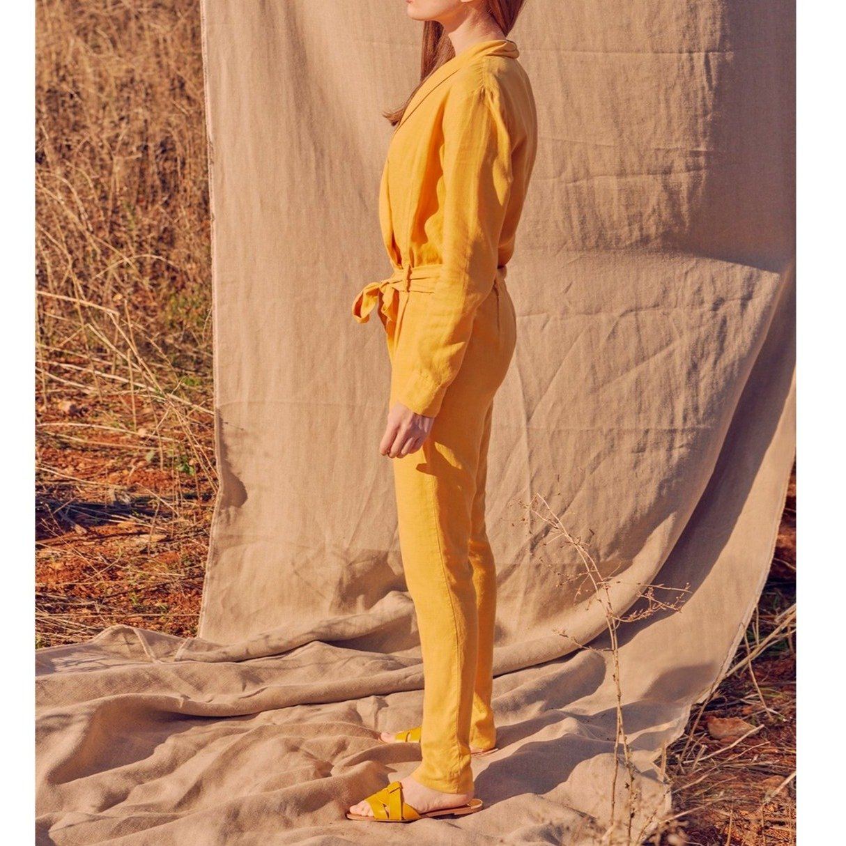 Combinaison Jina Linen - Mimosa