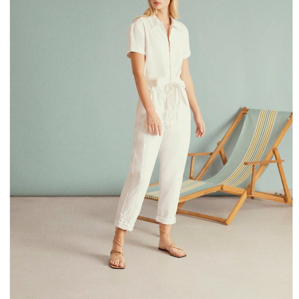 Junee Jumpsuit - White
