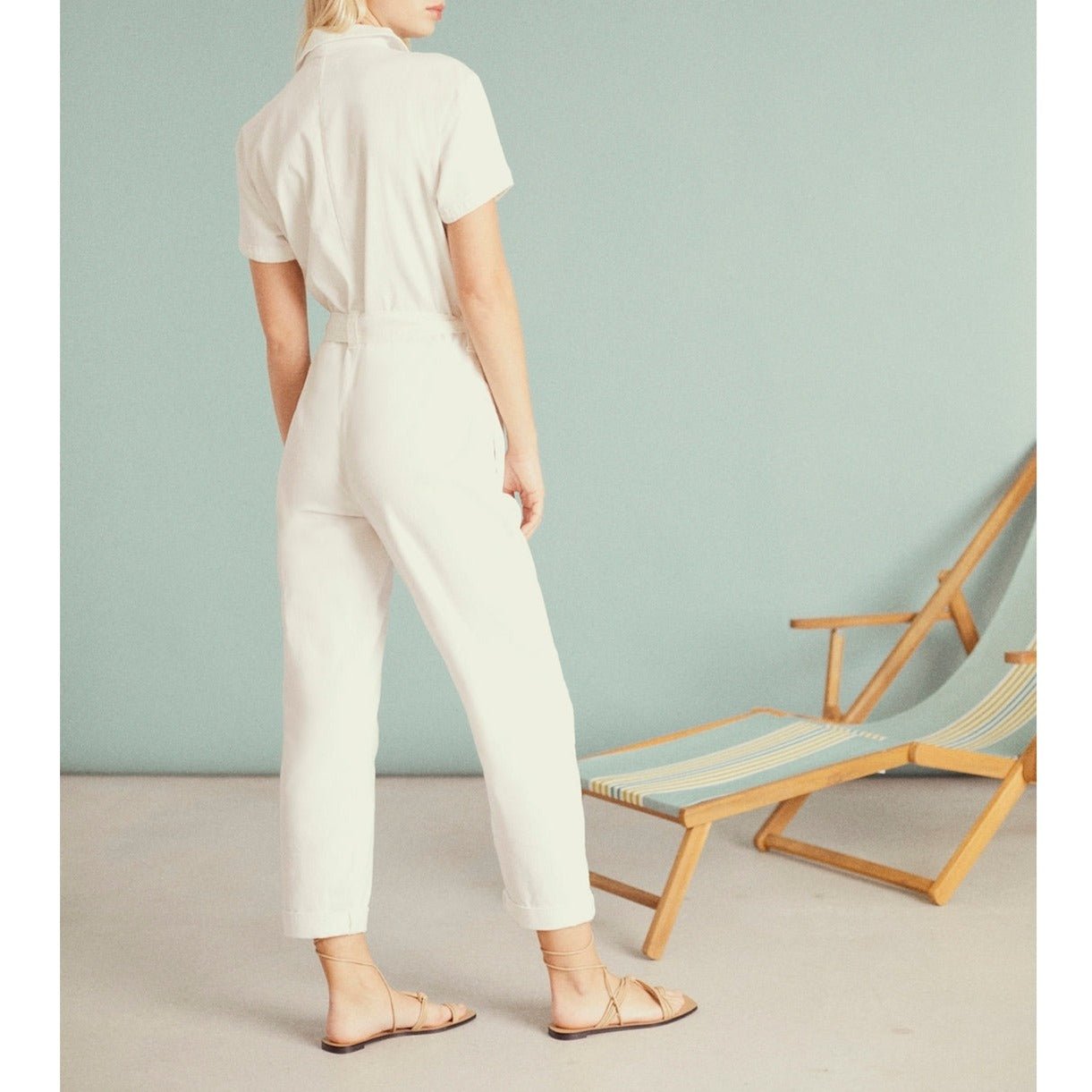 Junee Jumpsuit - White
