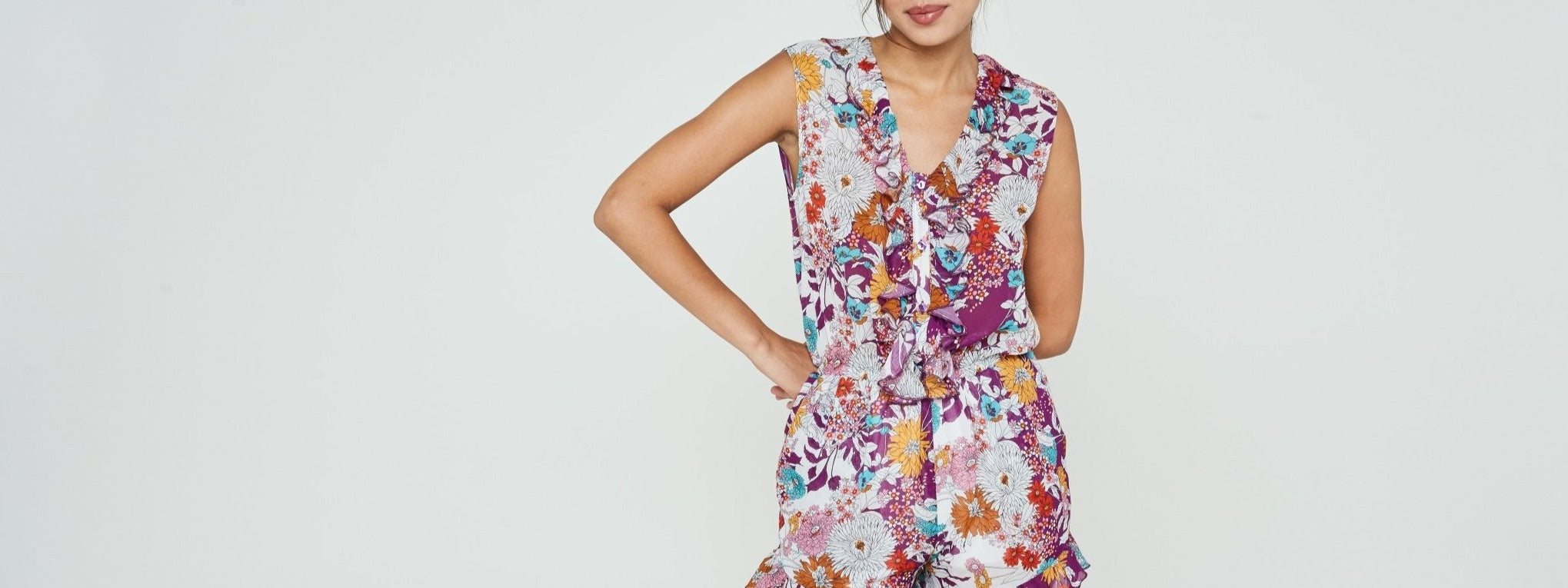 Combinaison Naison Lea Agapi - Violet