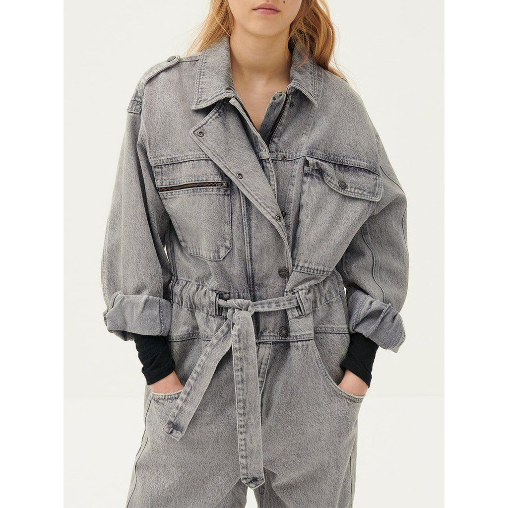 Tizanie Jumpsuit - Bleached Grey - Women