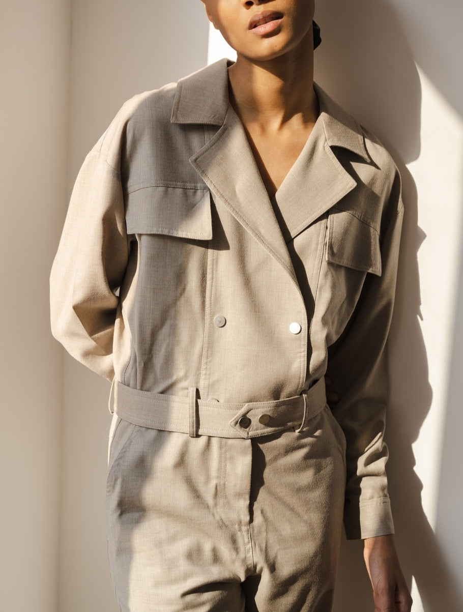 Margaux Lonnberg - Combinaison Ridley - Beige