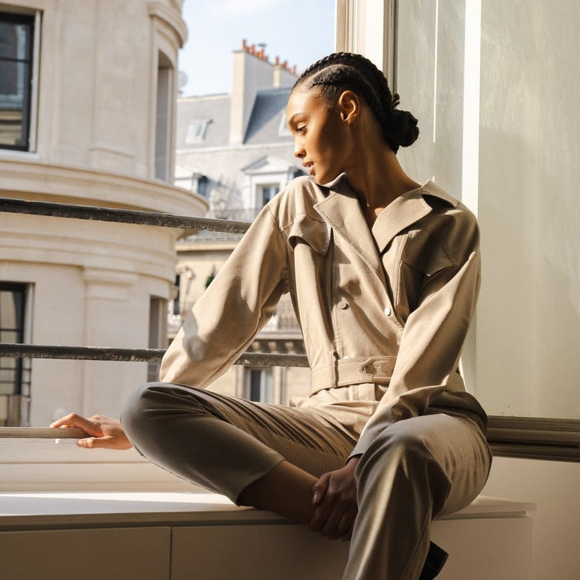 Margaux Lonnberg - Combinaison Ridley - Beige