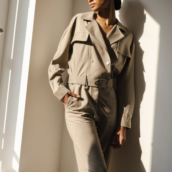 Margaux Lonnberg - Combinaison Ridley - Beige