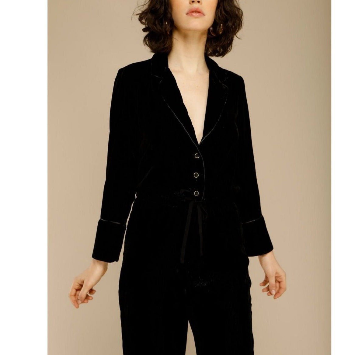Jumpsuit Sully - In Crushed Velvet