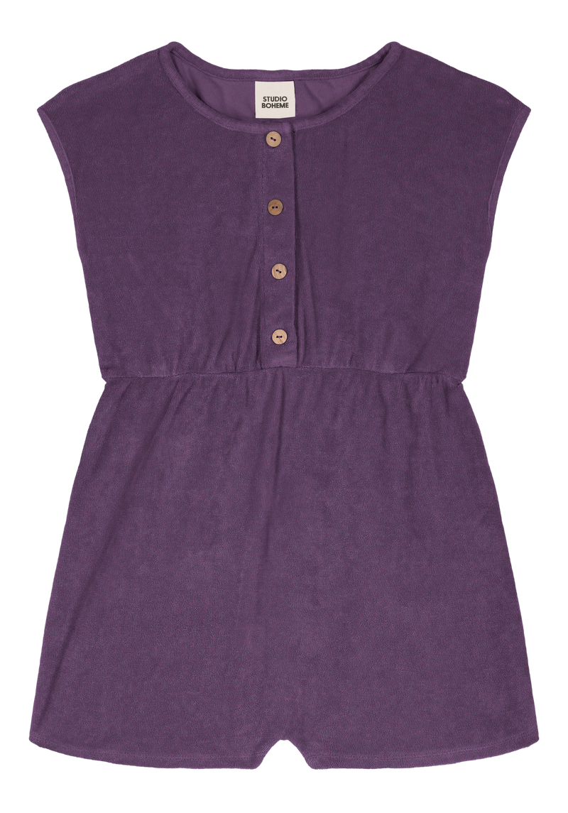 Mono corto Loulou Terry Púrpura