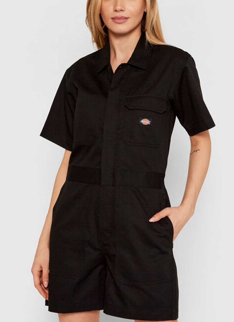 Dickies - Combishort Dovray - Black - Femme