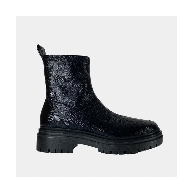 Boots Michael Kors Comet Lug Bootie - Naplak Noir