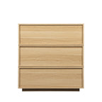 Joy - Commode 3 Tiroirs - Bois - Bois Clair