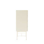 Molly - Commode 4 Tiroirs - Bois Et Métal - Crème