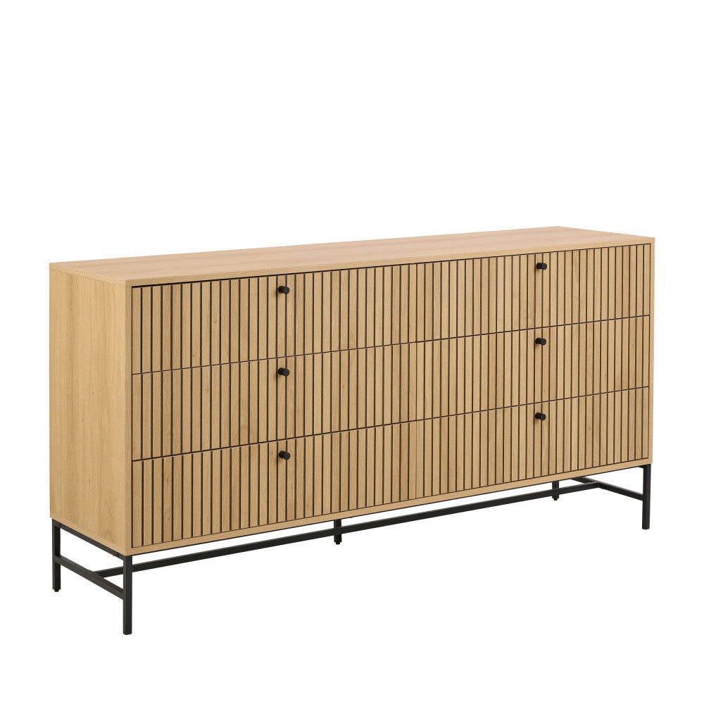 Storo - 6-Drawer Chest of Drawers - Wood - Light Wood