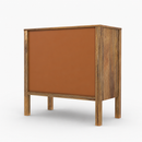 Commode en cannage 3 tiroirs Tiki