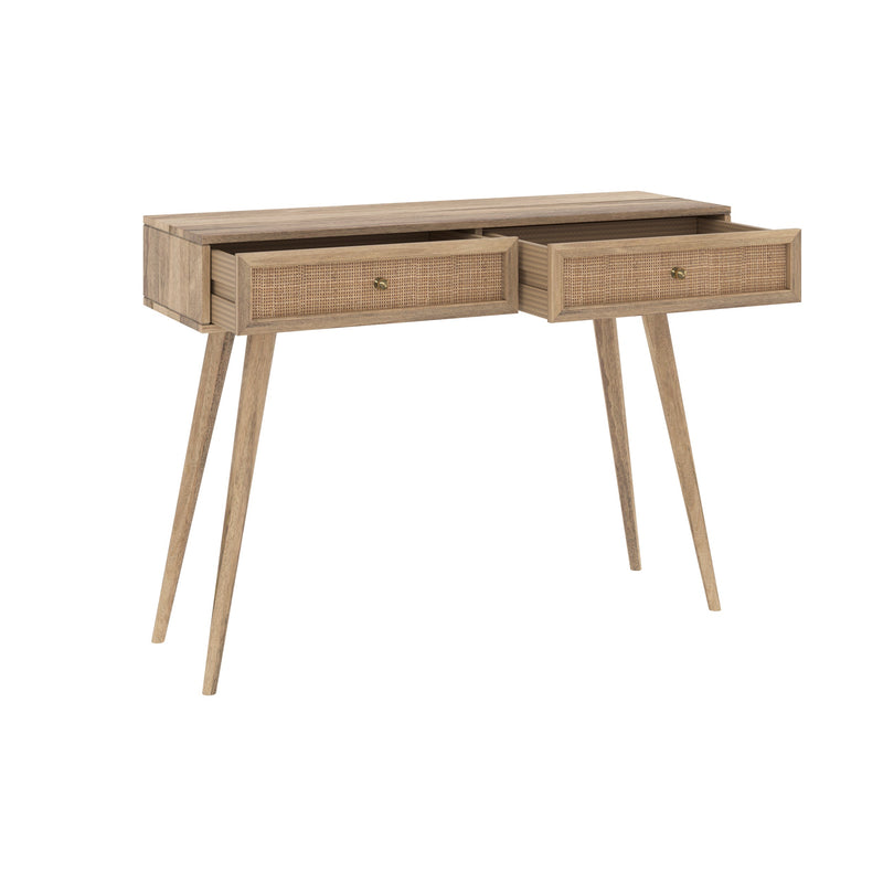 Console Masala en bois de manguier 2 tiroirs