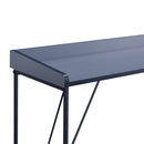 Console Structure Noir Avec Plateau - Walter - Gris Anthracite