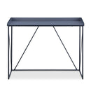 Console Structure Noir Avec Plateau - Walter - Gris Anthracite