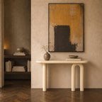 Opal - Consola de Mdf Lacado Blanco