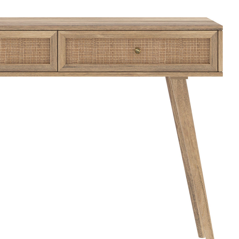 Console Masala en bois de manguier 2 tiroirs